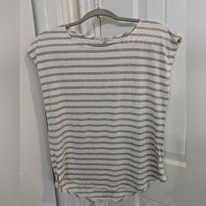 Short sleeve stripe tee